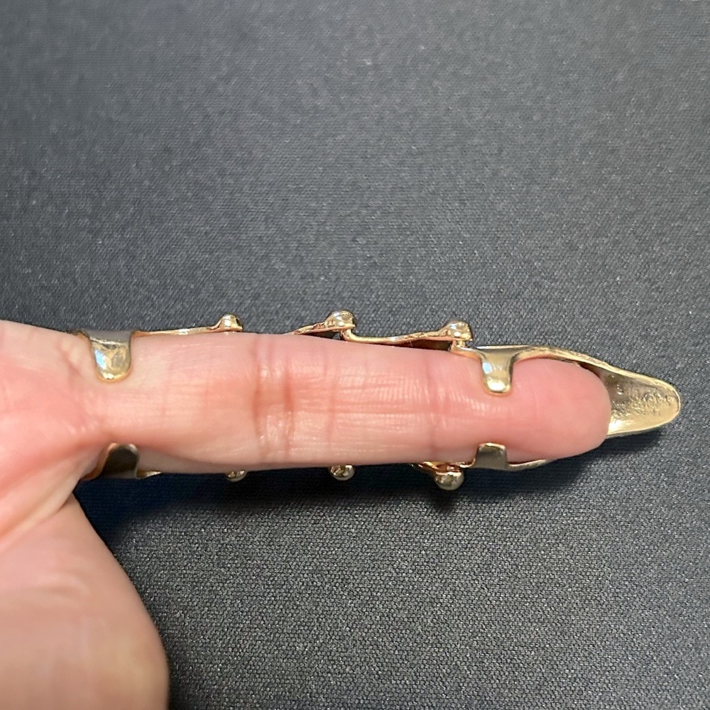 NEW // Gold Joint Rings 3 Pcs - Picture 8 of 9